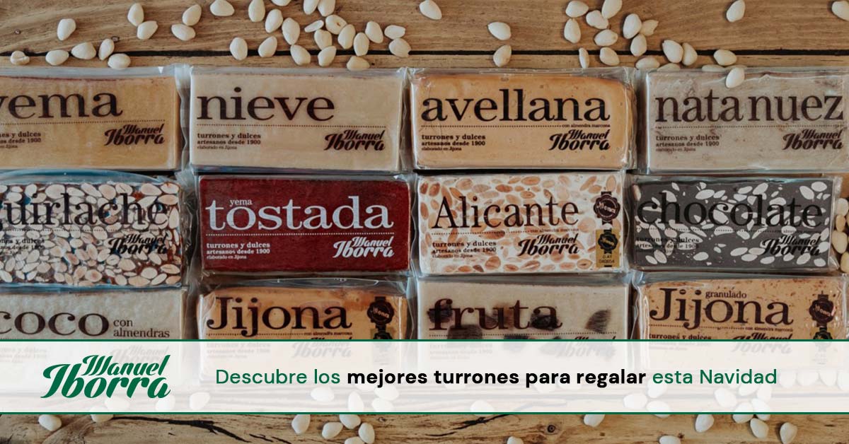 mejores turrones para regalar en navidad